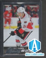 2015-16 UD Hockey Series 1 Young Guns #215 Matt Puempel